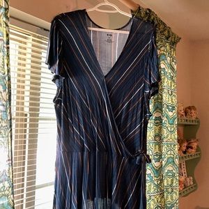 Summer faux wrap top.